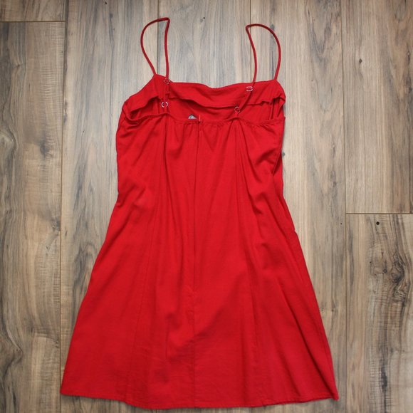 Luna Chix Y2K Red Mini Skater Dress M - Picture 3 of 6